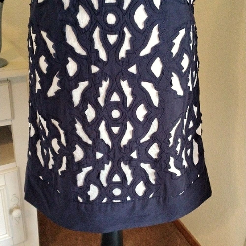 KAS New York Embroidered Lace Dress - Picture 3 of 11